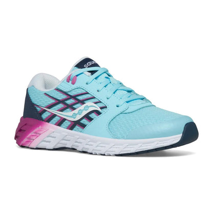 Saucony Preschool Wind 2.0 Blue/Pink