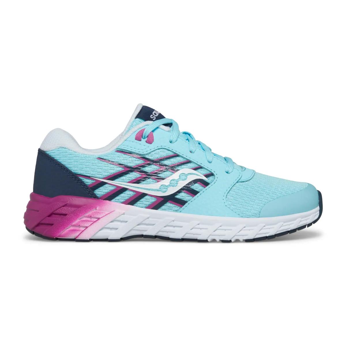 Saucony Preschool Wind 2.0 Blue/Pink