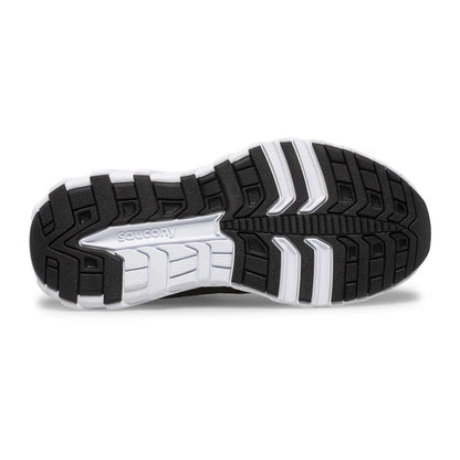 Saucony Preschool Wind 2.0 Wide Width Black/White