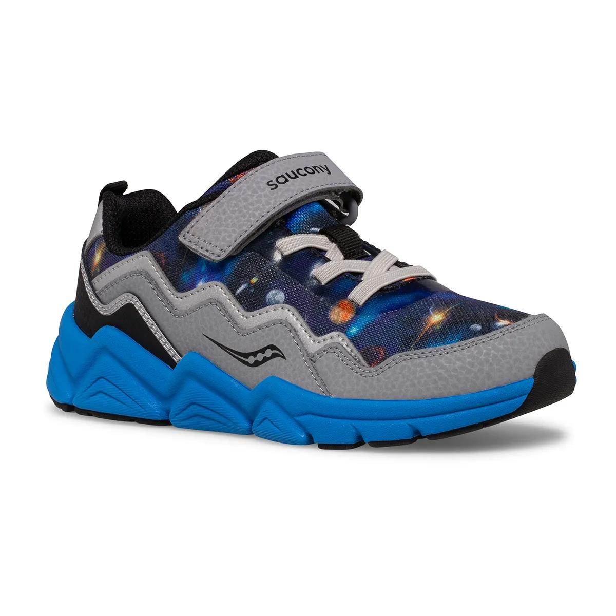 Saucony Preschool Flash 2.0 Grey/Blue/Space