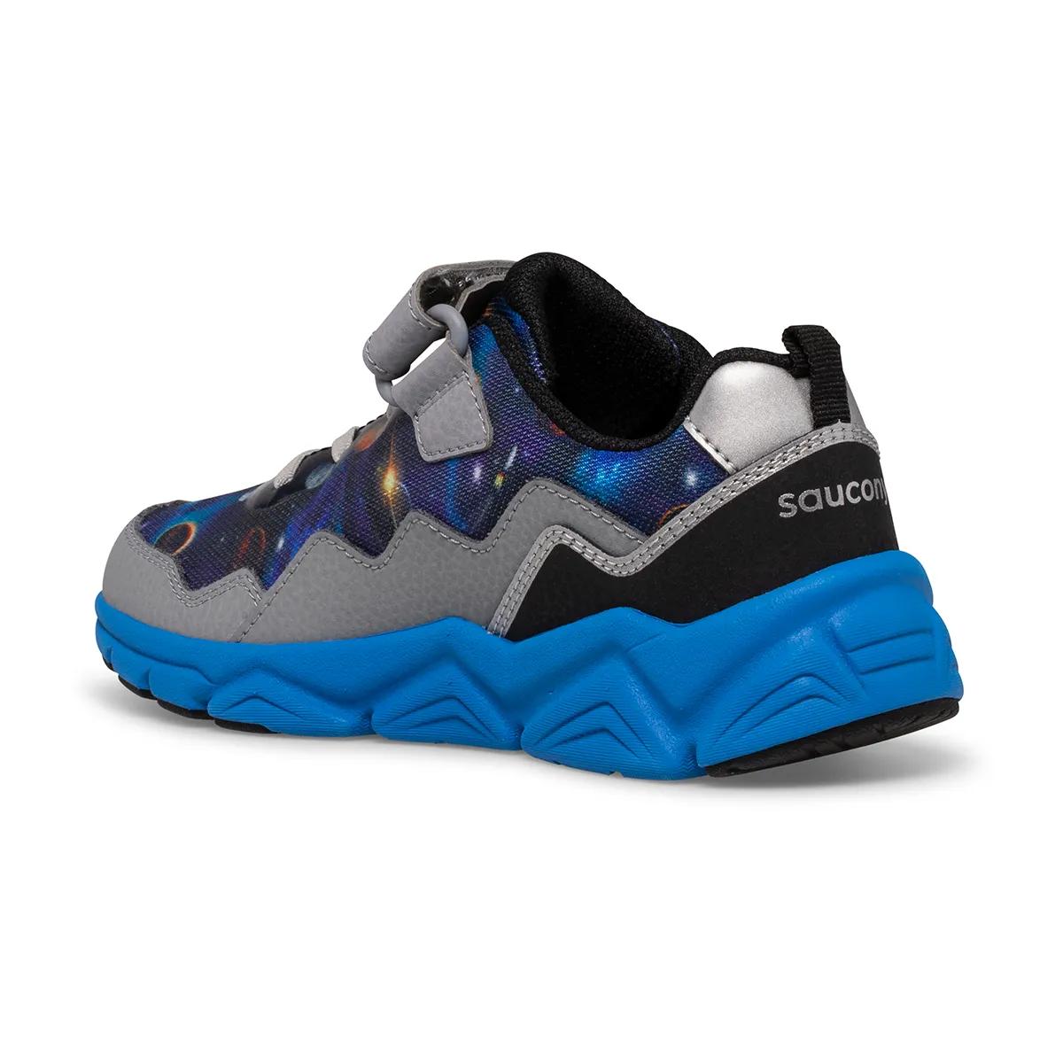 Saucony Preschool Flash 2.0 Grey/Blue/Space