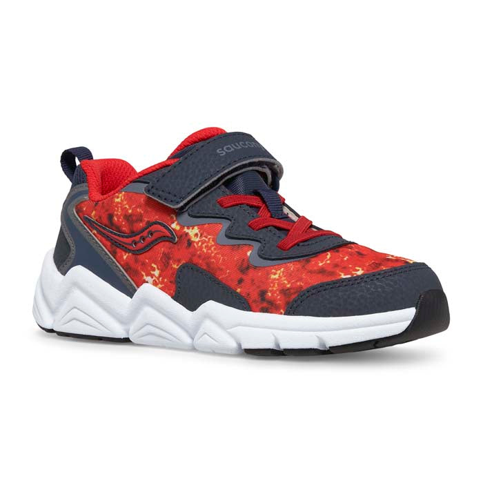 Saucony Preschool Flash A/C 3.0 Wide Width Navy/Red