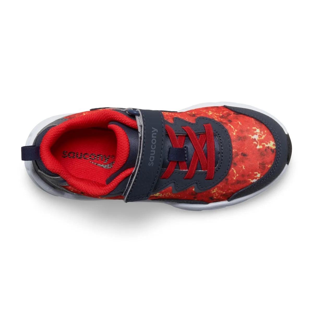 Saucony Preschool Flash A/C 3.0 Wide Width Navy/Red