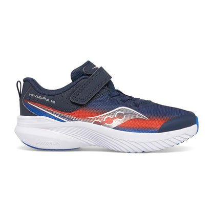 Saucony Preschool Kinvara 14 A/C Wide Width Navy/Red