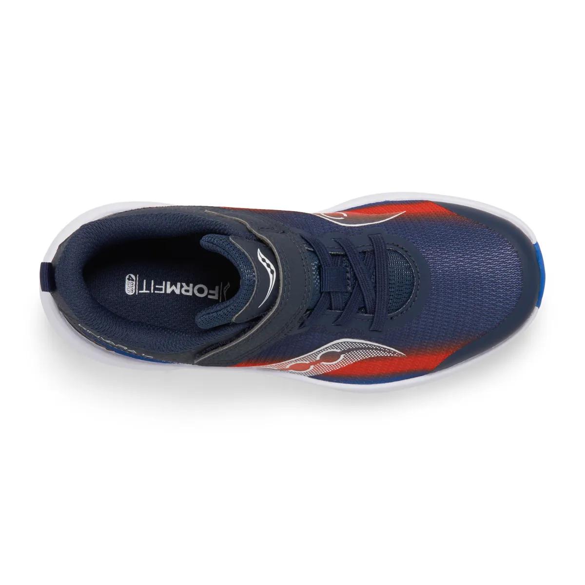 Saucony Preschool Kinvara 14 A/C Wide Width Navy/Red