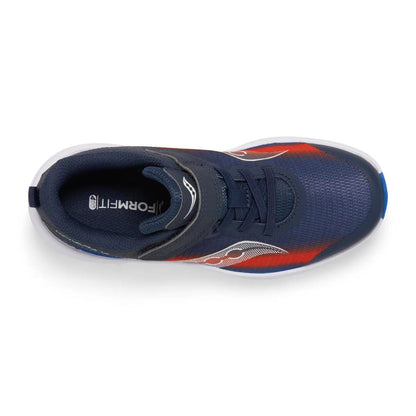 Saucony Preschool Kinvara 14 A/C Wide Width Navy/Red