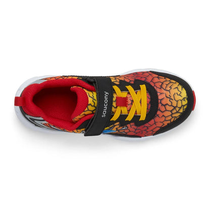 Saucony Preschool Flash A/C 3.0 Black/Red/Yellow