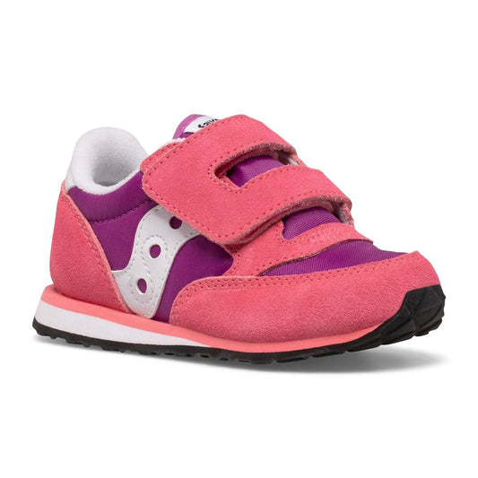 Saucony Toddlers Jazz Hook & Loop Pink/Purple