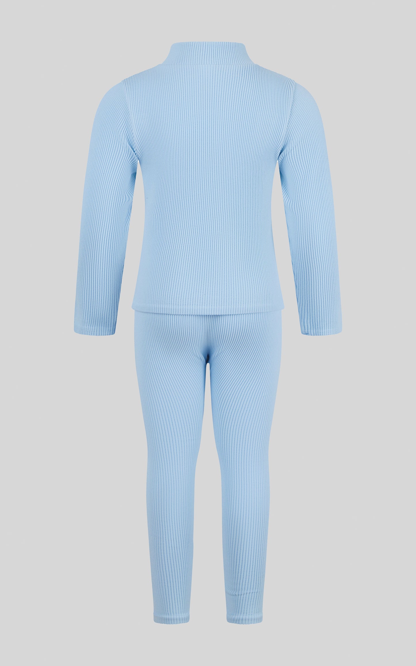 4-6x Girls 3 PC Half Zip Long Sleeve + Legging + Scrunchie Set