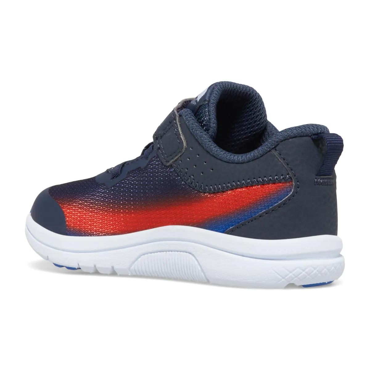 Saucony Toddlers Kinvara 14 Wide Width Navy/Red