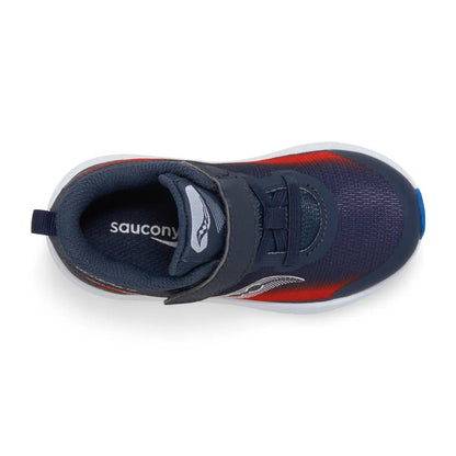 Saucony Toddlers Kinvara 14 Wide Width Navy/Red