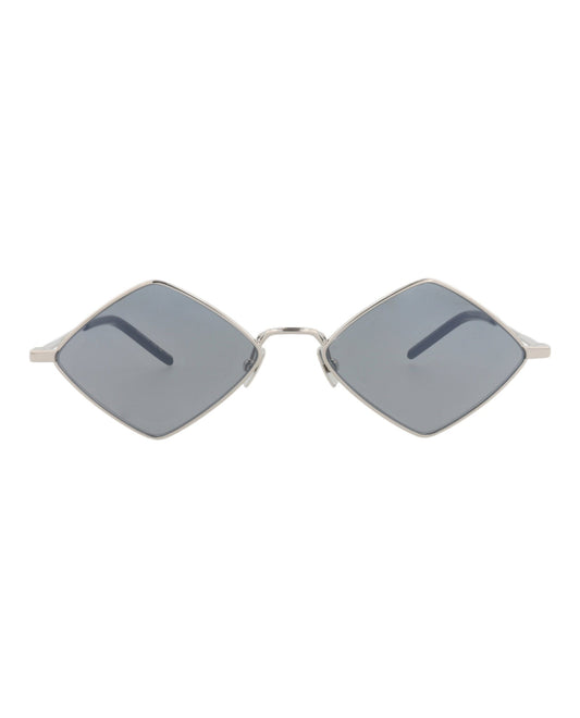 Saint Laurent Square-Frame Metal Sunglasses