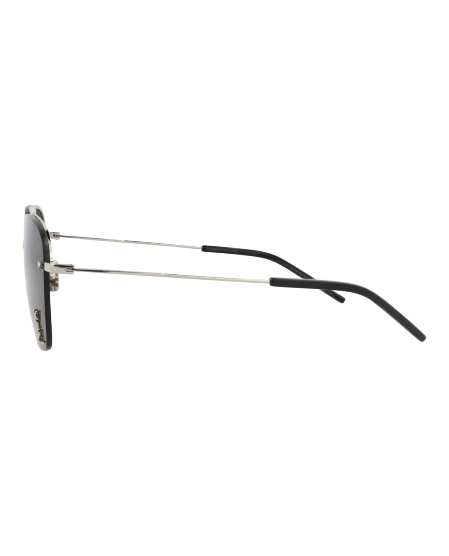 Saint Laurent Aviator-Frame Metal Sunglasses