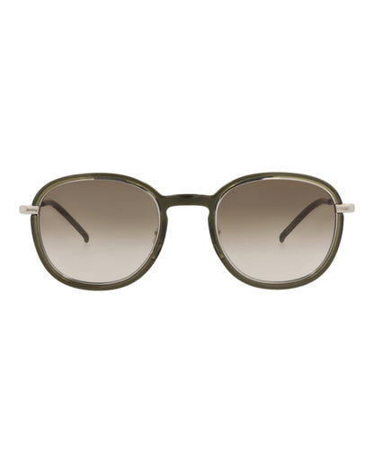 Saint Laurent Round-Frame Injection Sunglasses