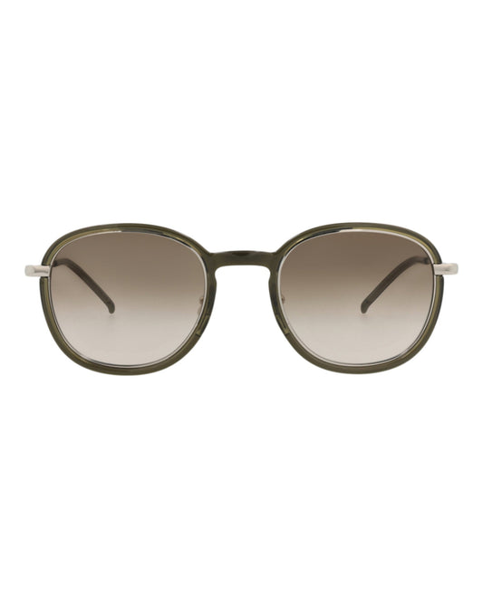 Saint Laurent Round-Frame Injection Sunglasses
