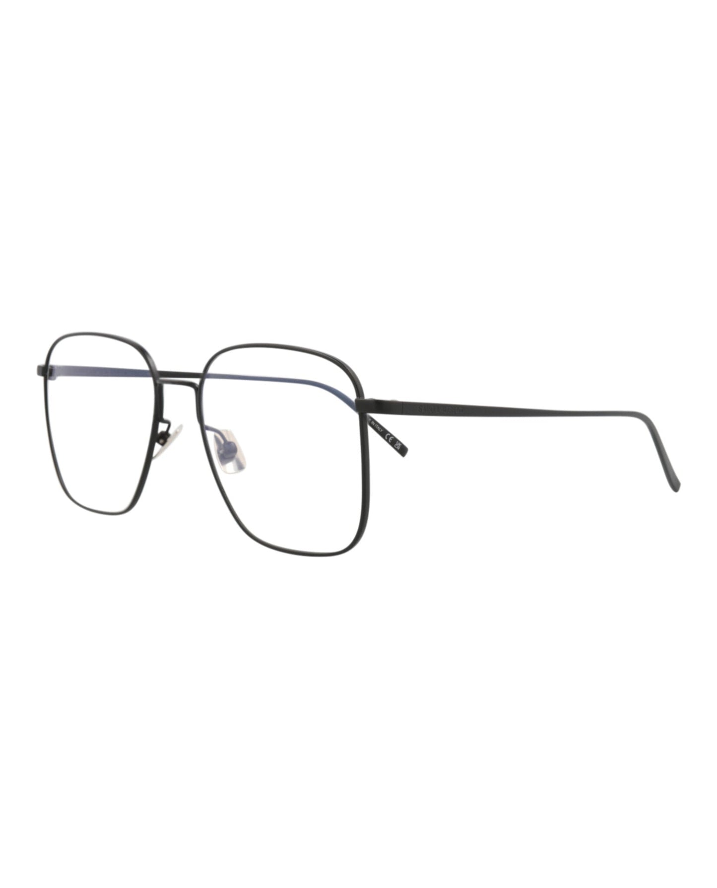 Saint Laurent Square-Frame Metal Optical Frames