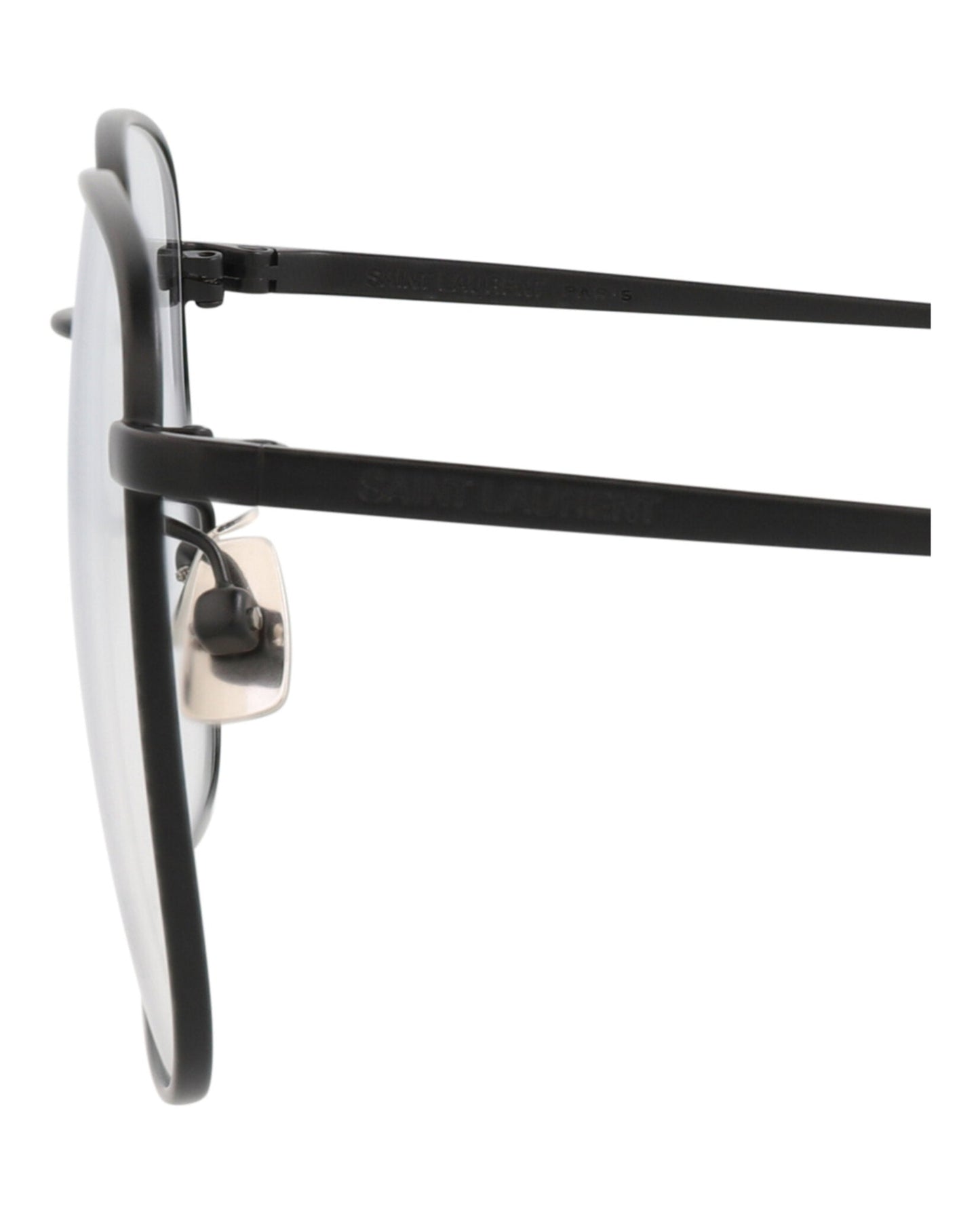 Saint Laurent Square-Frame Metal Optical Frames