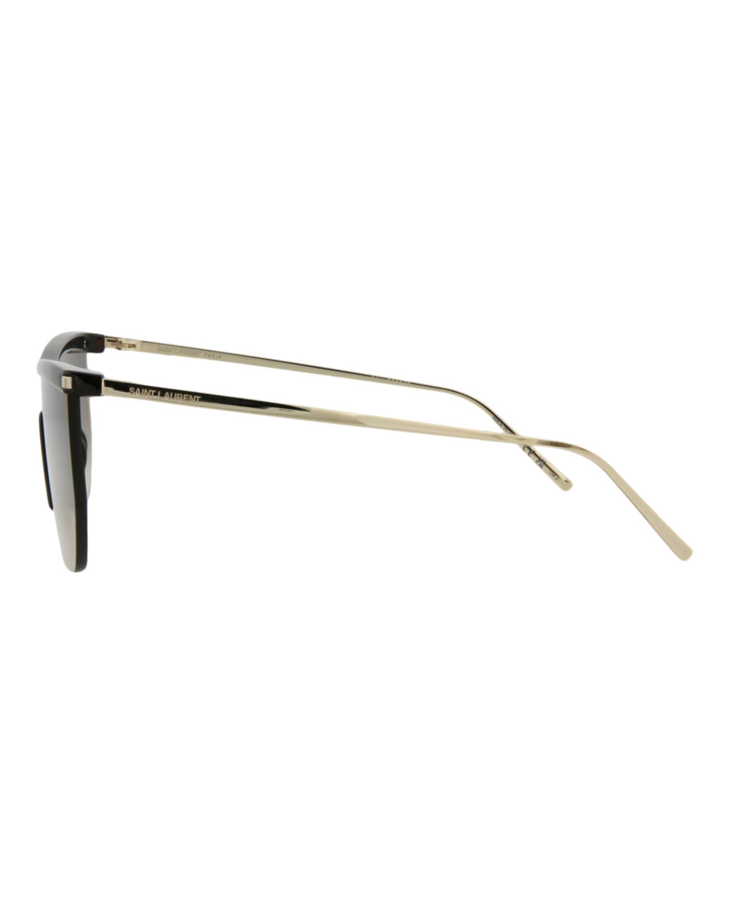Saint Laurent Shield-Frame Injection Sunglasses