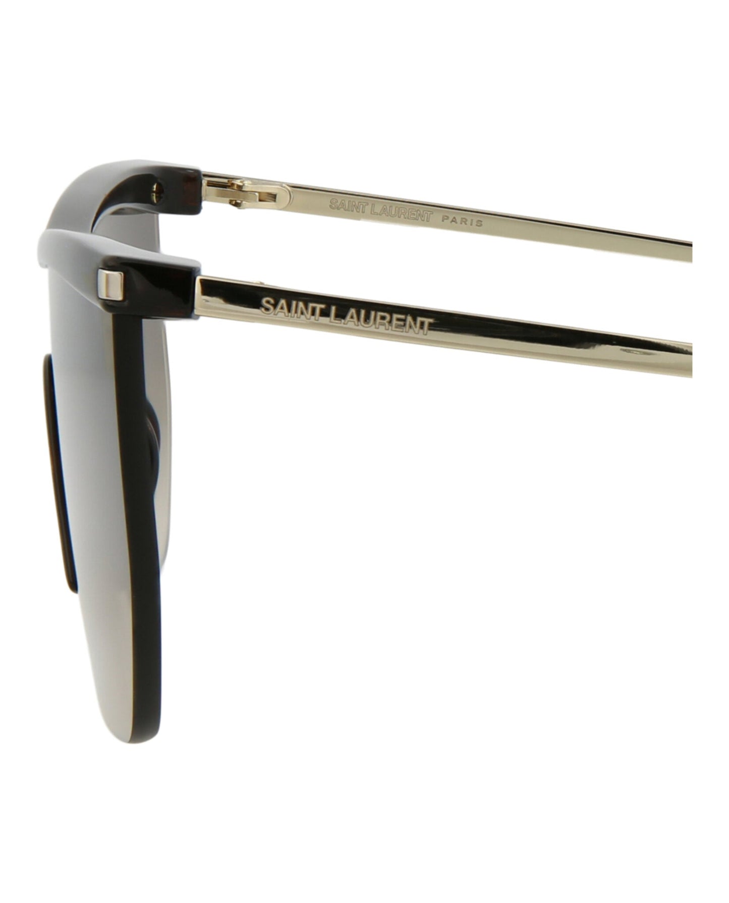 Saint Laurent Shield-Frame Injection Sunglasses