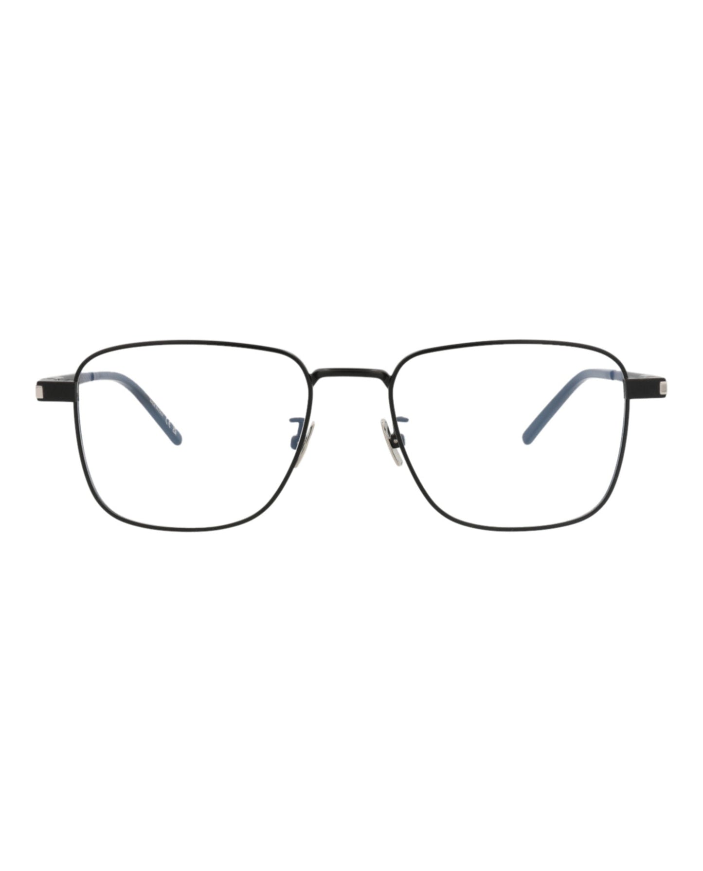 Saint Laurent Square-Frame Metal Optical Frames