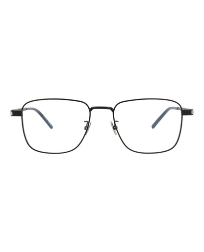 Saint Laurent Square-Frame Metal Optical Frames