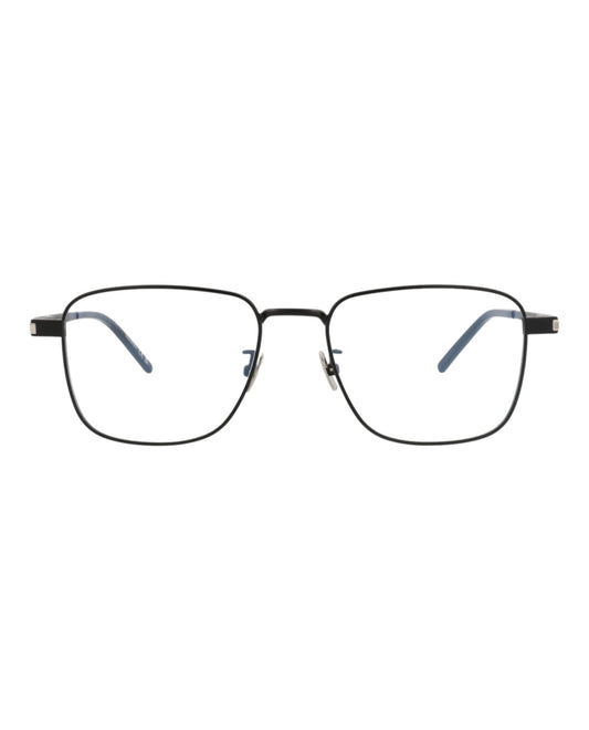 Saint Laurent Square-Frame Metal Optical Frames