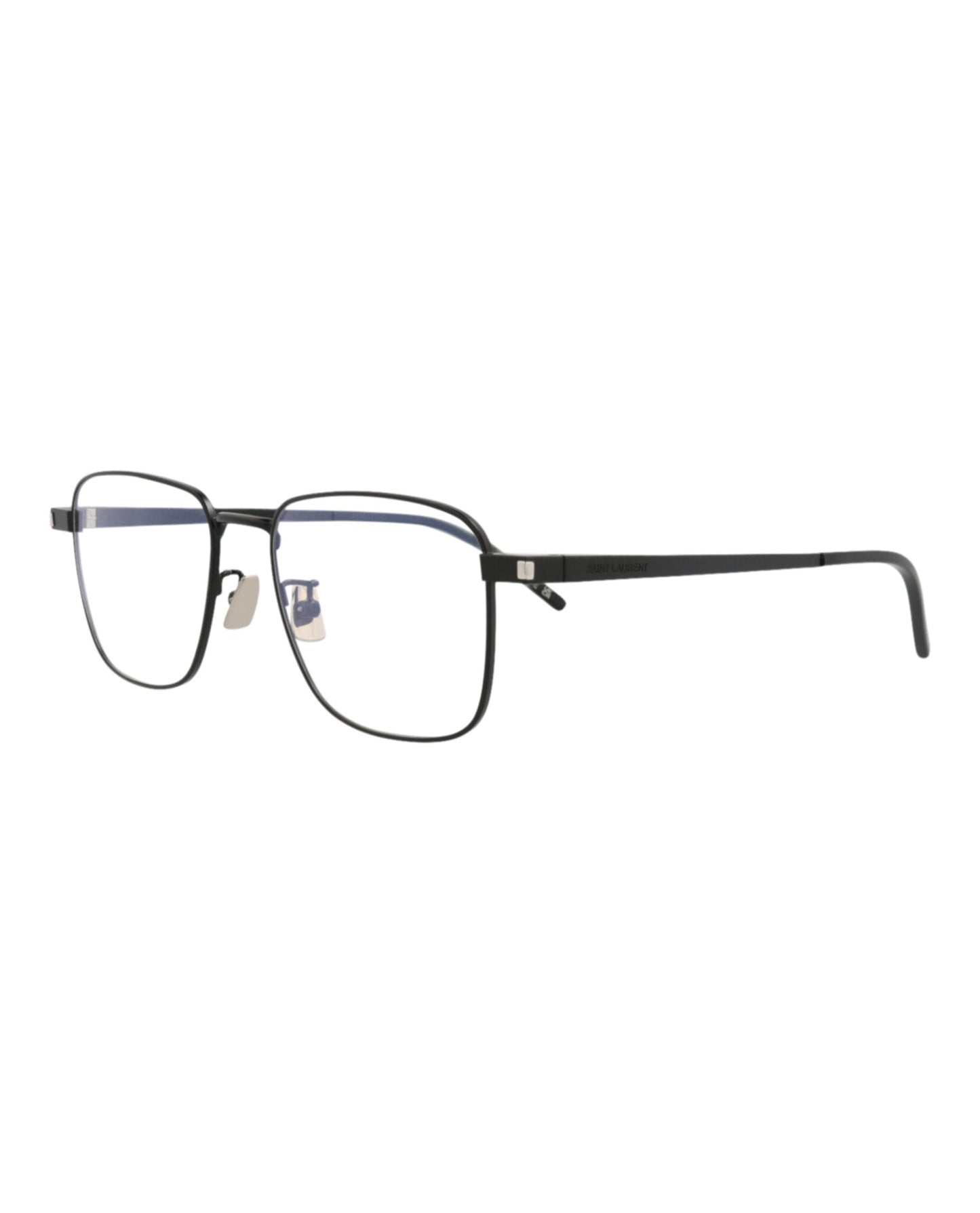 Saint Laurent Square-Frame Metal Optical Frames