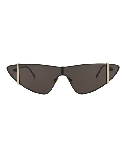 Saint Laurent Cat Eye-Frame Metal Sunglasses