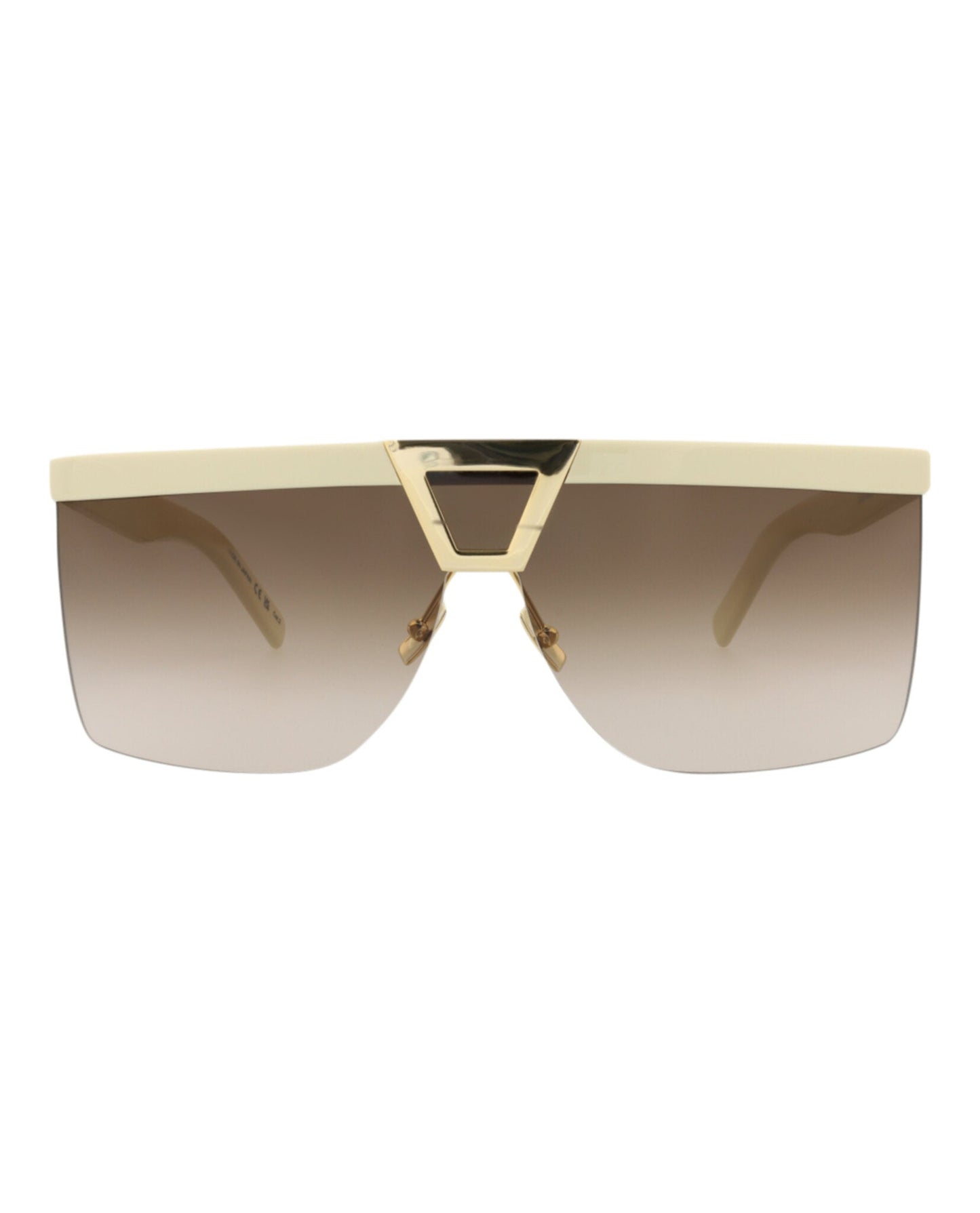 Saint Laurent Shield-Frame Acetate Sunglasses