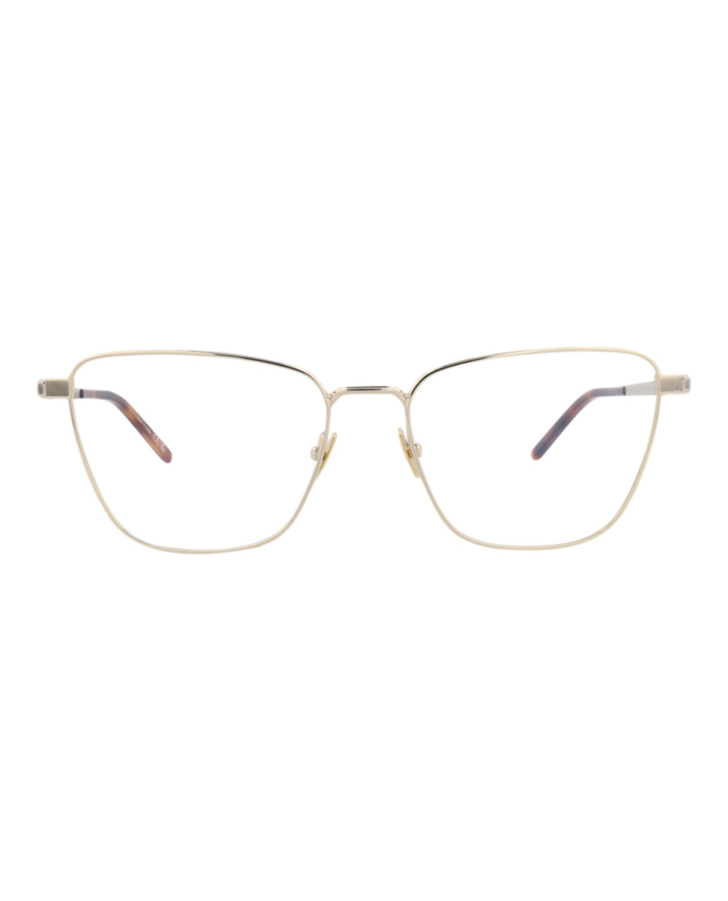 Saint Laurent Cat Eye-Frame Metal Optical Frames