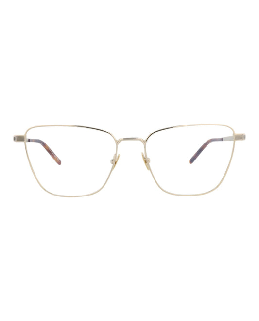 Saint Laurent Cat Eye-Frame Metal Optical Frames
