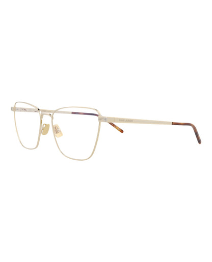 Saint Laurent Cat Eye-Frame Metal Optical Frames
