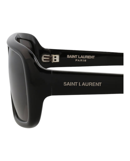Saint Laurent Aviator-Frame Acetate Sunglasses