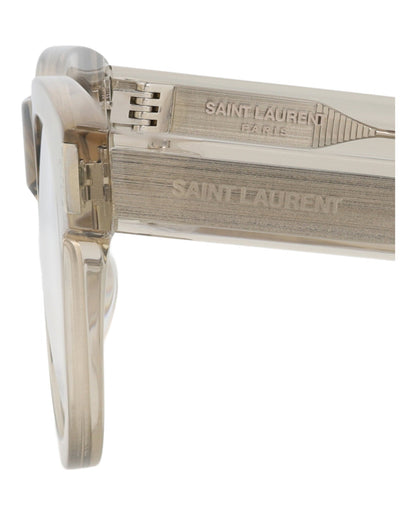 Saint Laurent Round-Frame Recycled Acetate Optical Frames