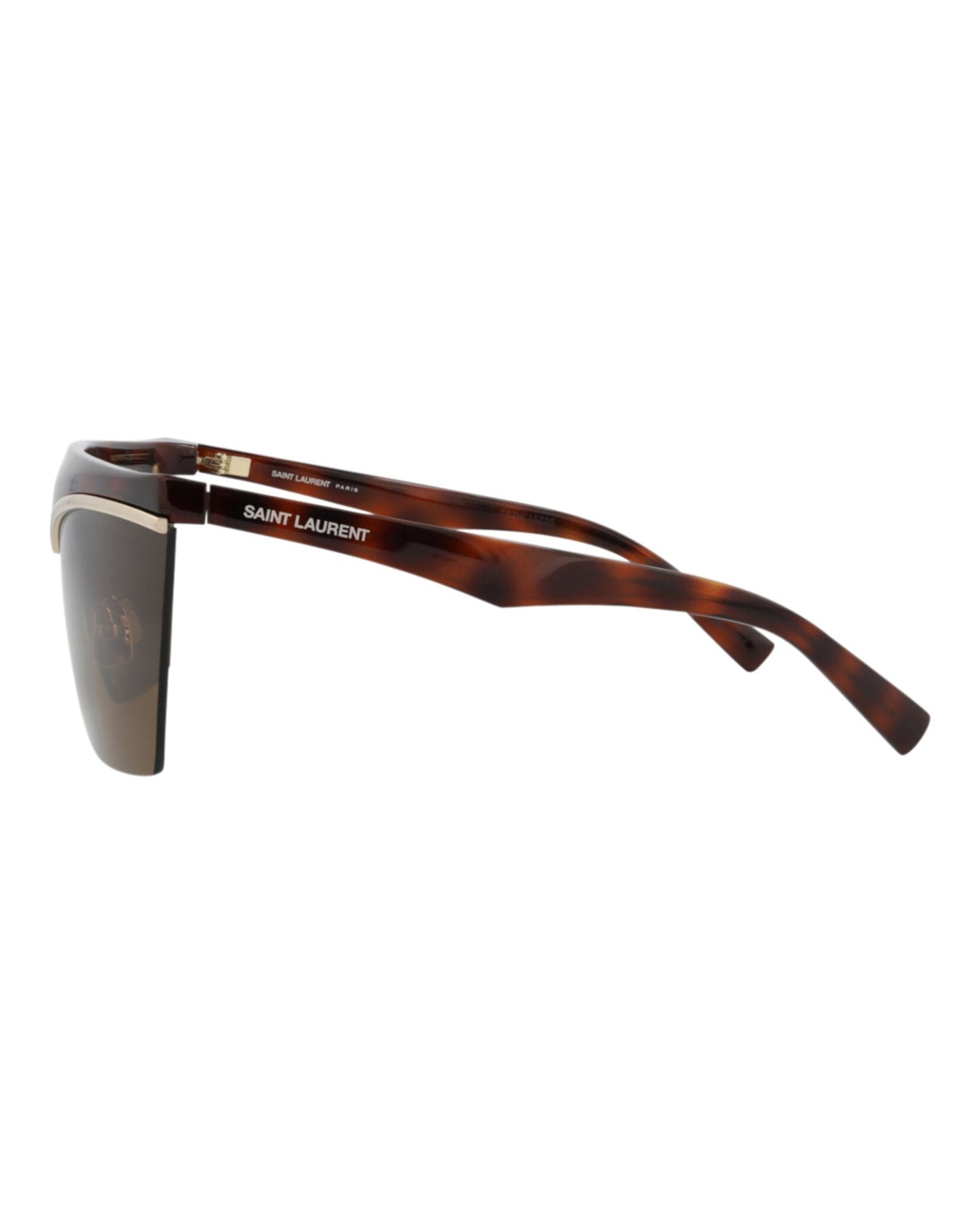 Saint Laurent Shield-Frame Injection Sunglasses