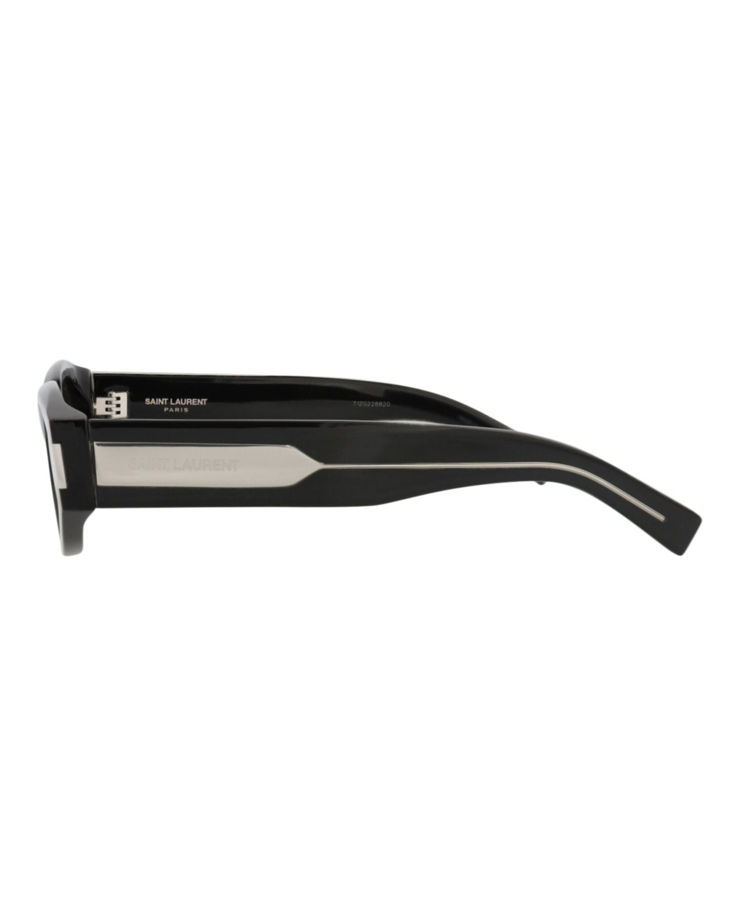 Saint Laurent Round-Frame Recycled Acetate Sunglasses