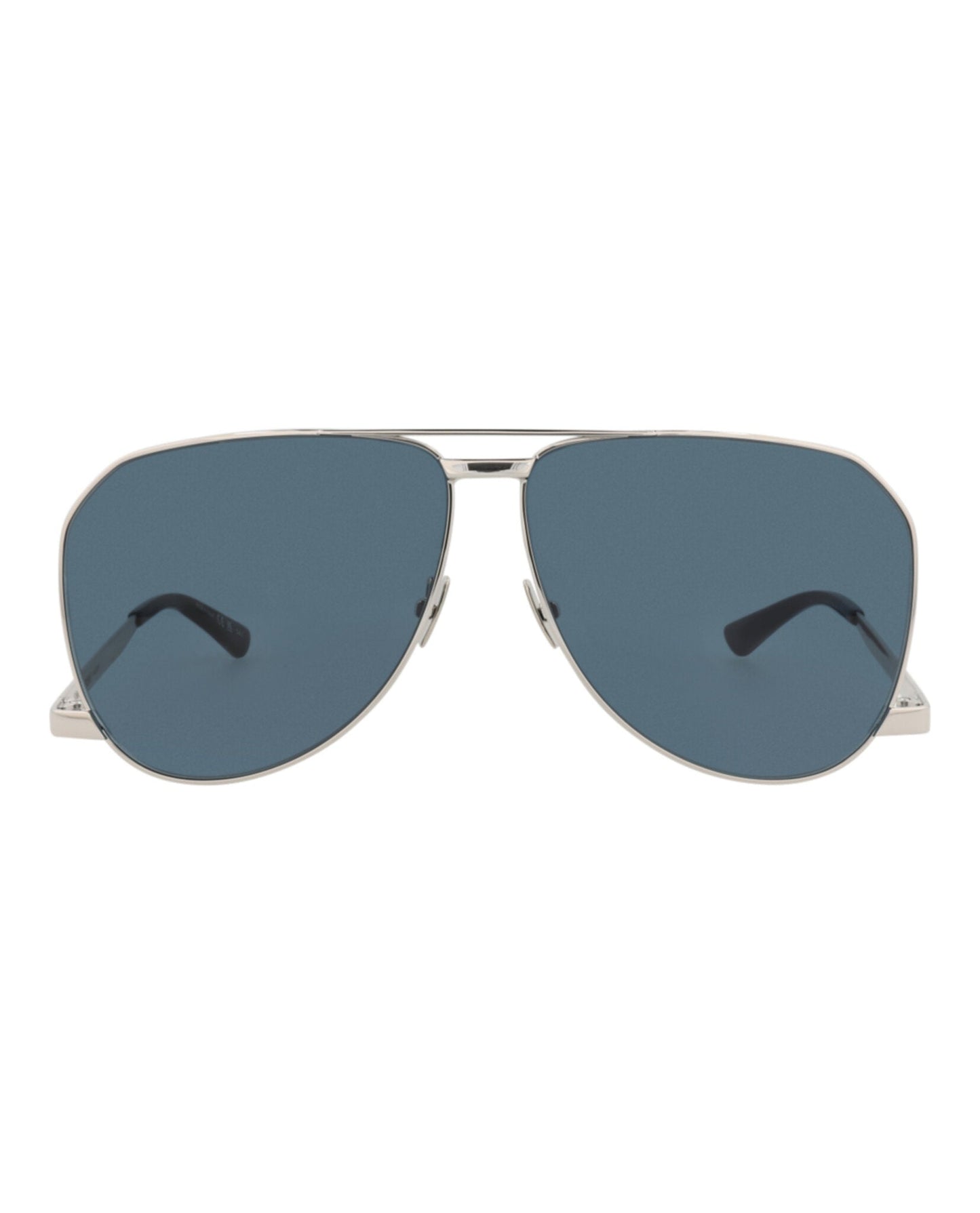 Saint Laurent Aviator-Frame Metal Sunglasses