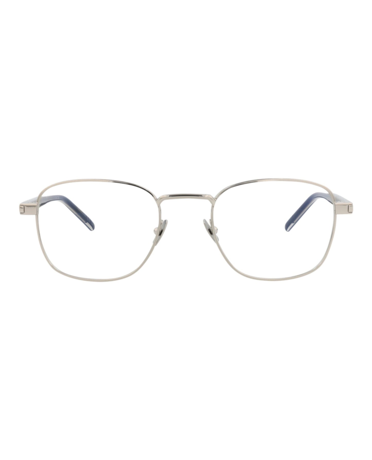 Saint Laurent Square-Frame Metal Optical Frames