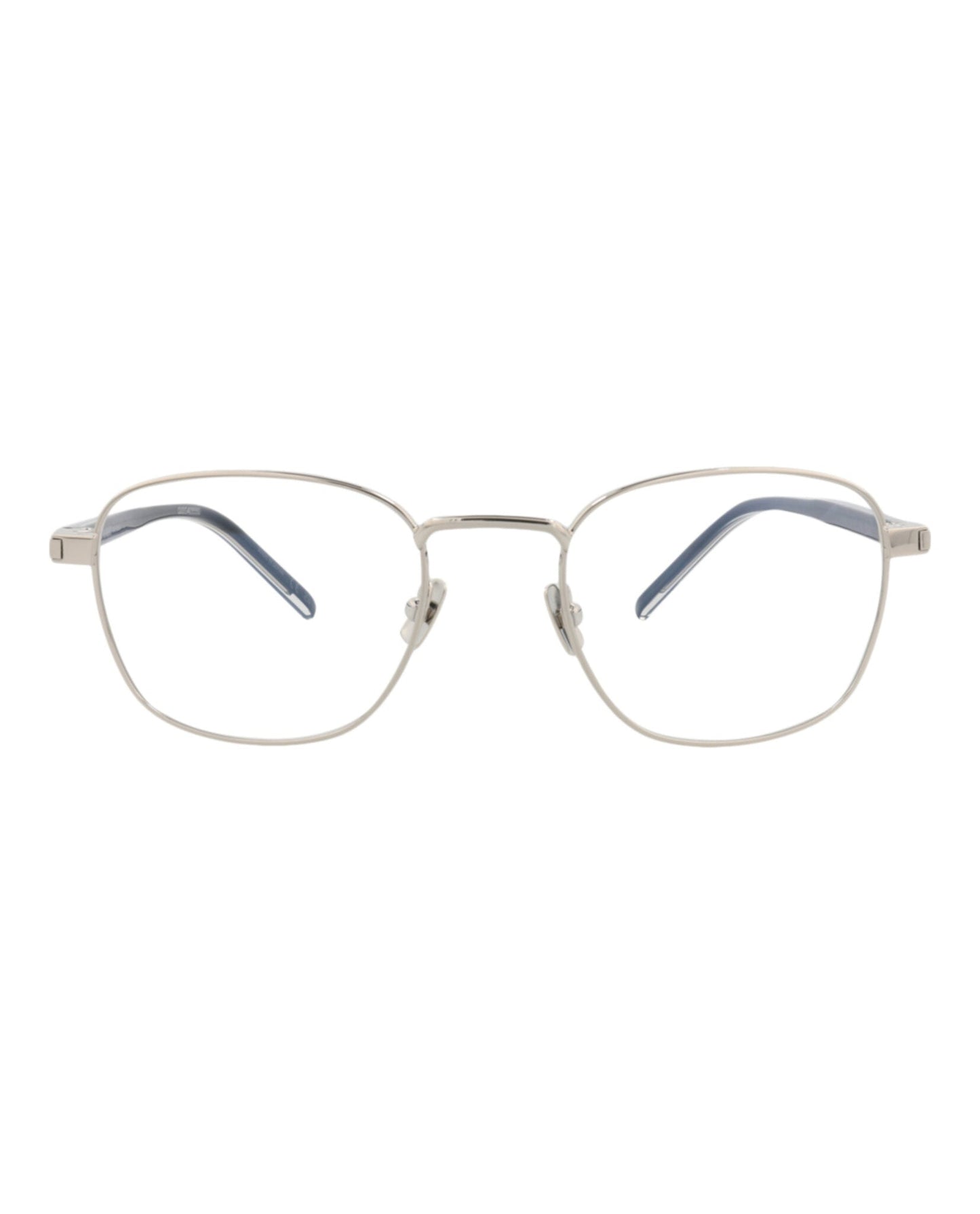 Saint Laurent Square-Frame Metal Optical Frames
