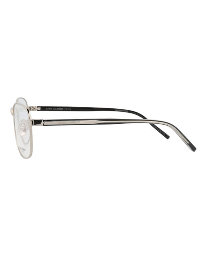 Saint Laurent Square-Frame Metal Optical Frames