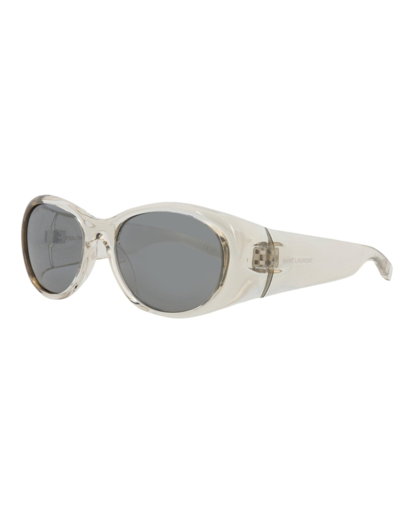 Saint Laurent Round-Frame Bio Injection Sunglasses