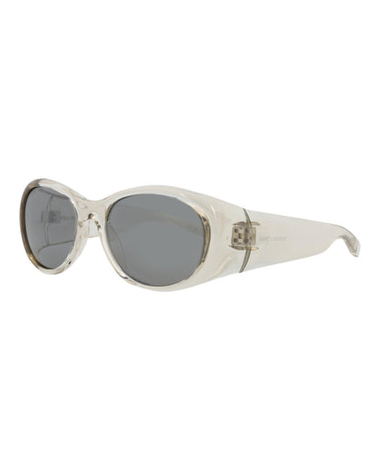 Saint Laurent Round-Frame Bio Injection Sunglasses