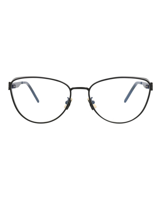 Saint Laurent Cat Eye-Frame Metal Optical Frames