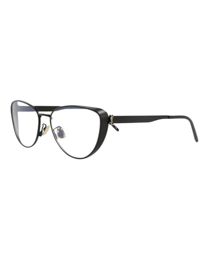 Saint Laurent Cat Eye-Frame Metal Optical Frames