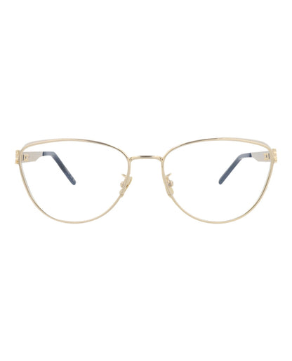 Saint Laurent Cat Eye-Frame Metal Optical Frames