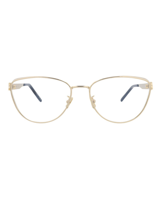 Saint Laurent Cat Eye-Frame Metal Optical Frames