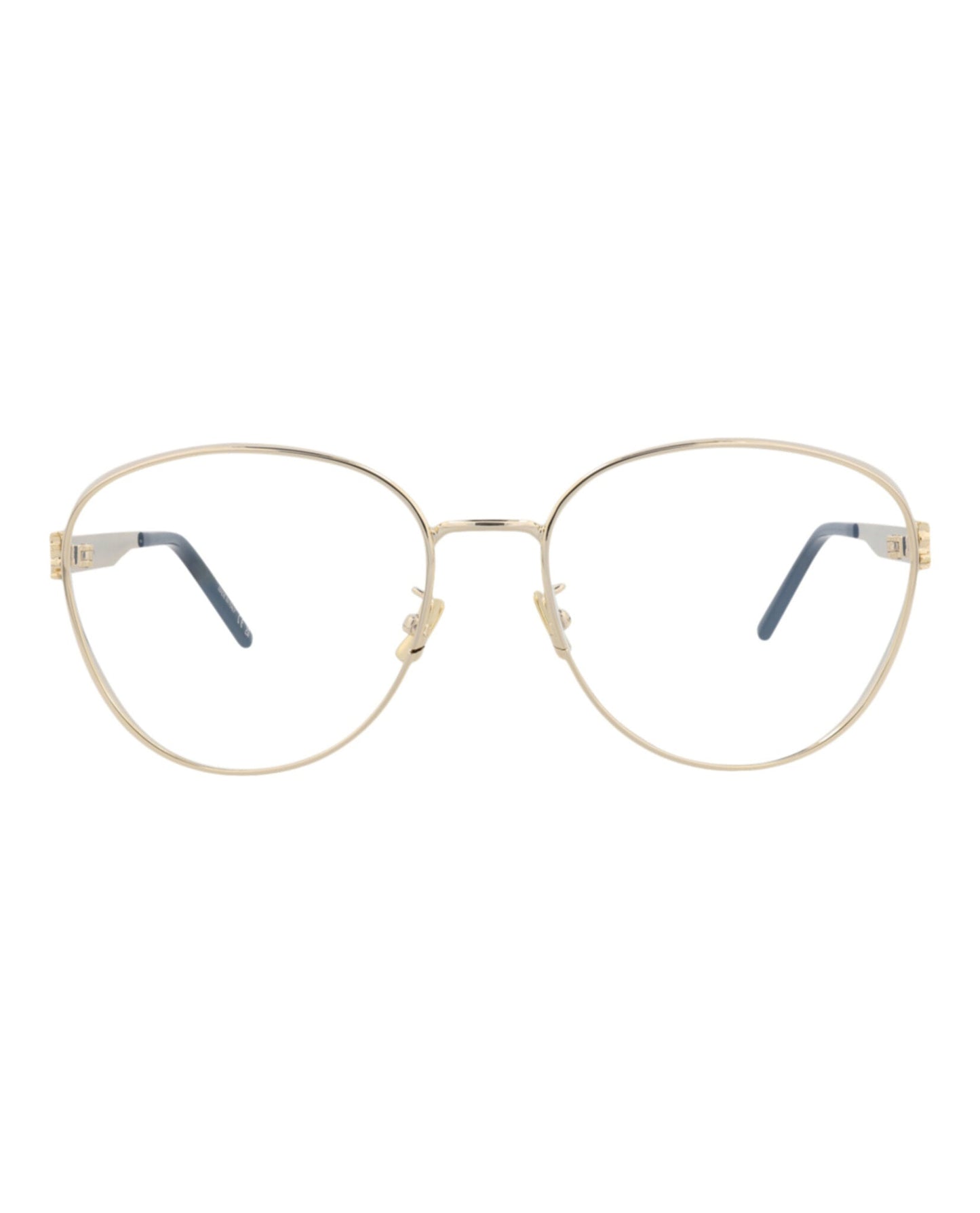 Saint Laurent Round-Frame Metal Optical Frames