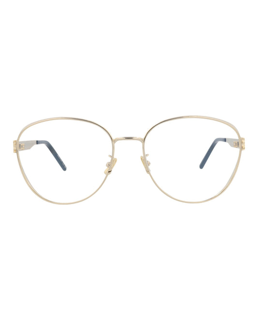 Saint Laurent Round-Frame Metal Optical Frames