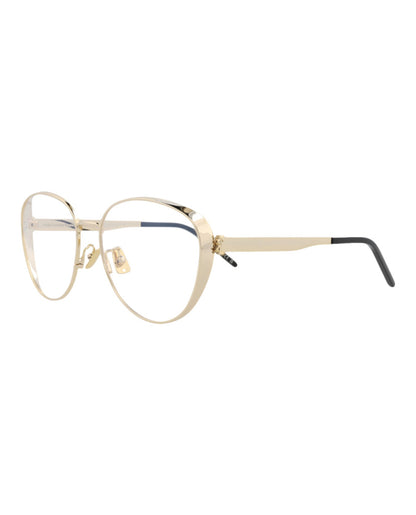 Saint Laurent Round-Frame Metal Optical Frames
