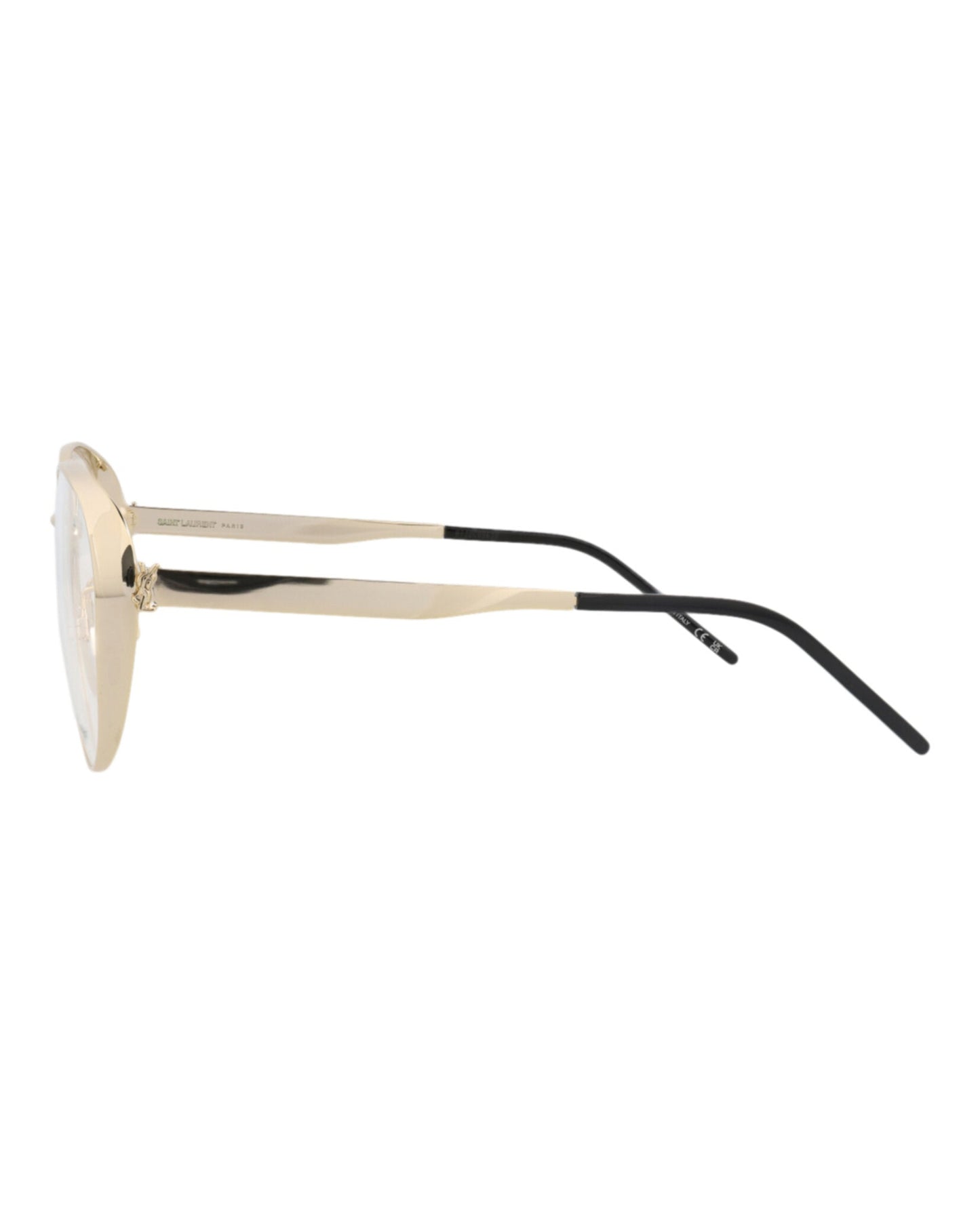 Saint Laurent Round-Frame Metal Optical Frames